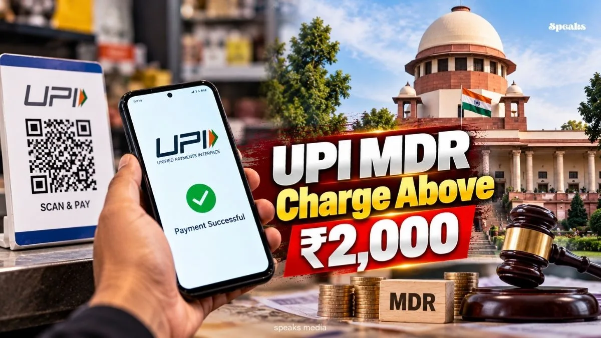 Supreme Court Seeks Response on 0.4% UPI MDR Charge Above ₹2,000