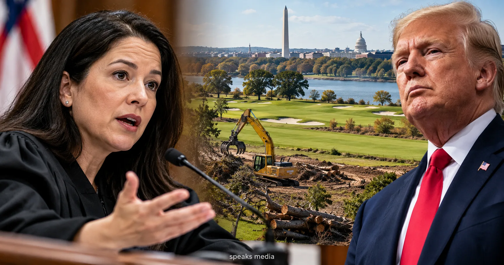 Judge Ana C. Reyes Questions Trump Administration Over East Potomac Golf Course Plan