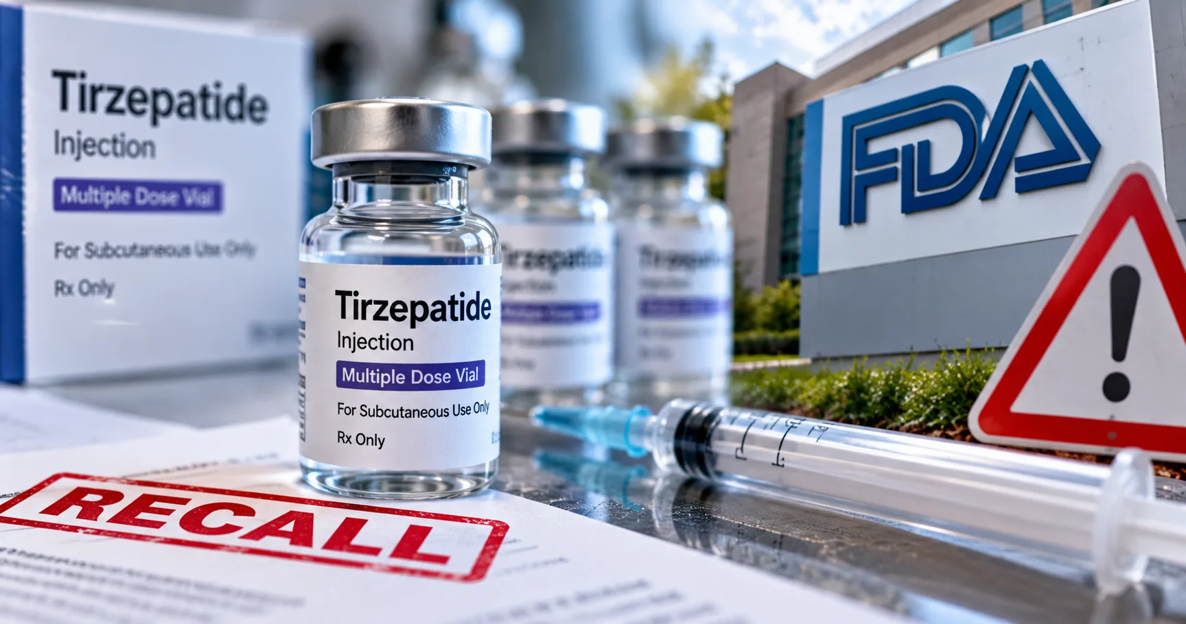 GLP-1 Medication Safety Recall: FDA Flags Sterility Concerns in Compounded Tirzepatide Injections