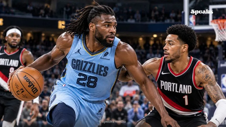 Isaiah Stewart Scores Season-High 18 Points as Grizzlies Beat Trail Blazers 124-103