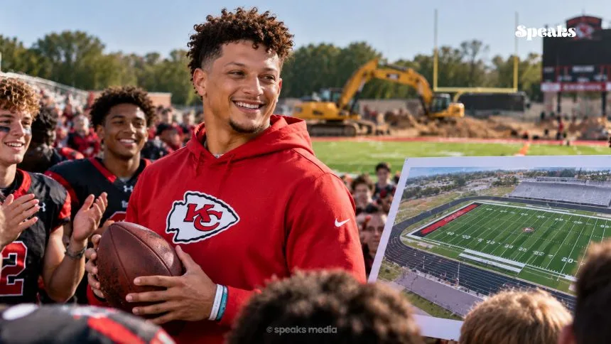 Patrick Mahomes Announces $1 Million High School Football Field Giveaway