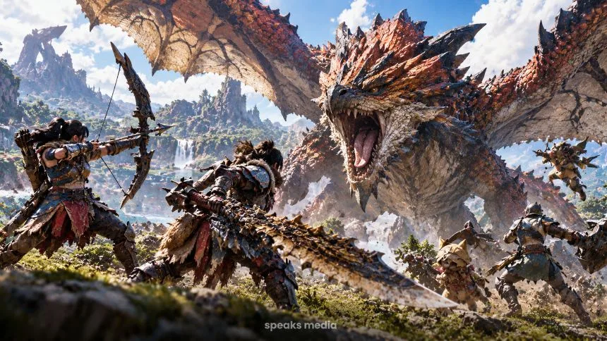 Monster Hunter Outlanders Launches on iOS and Android With New Monsters and Co-Op Hunts
