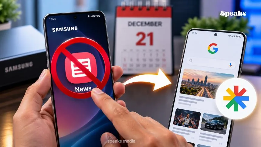 Samsung News App Discontinued 2026: Galaxy Users Face December 21 Shutdown, Google Discover Alternative Explained