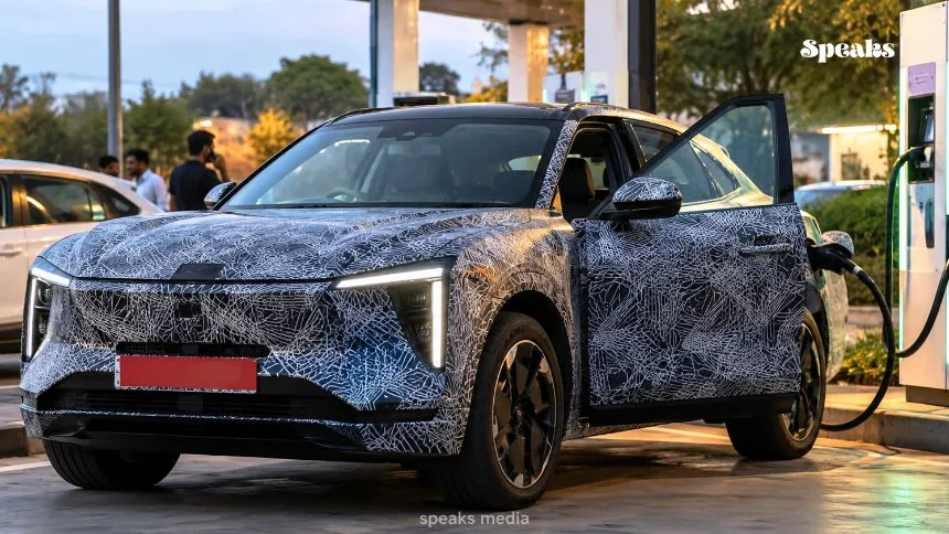 Mahindra BE 7 Spied at Charging Station With Frameless Doors and Advanced Features